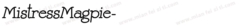 MistressMagpie字体转换