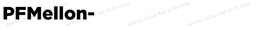 PFMellon字体转换