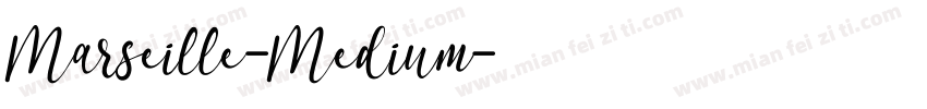 Marseille-Medium字体转换