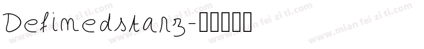 Definedstarz字体转换