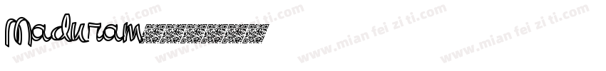 Maduram字体转换