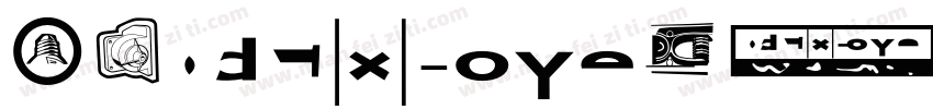 BernardW01字体转换