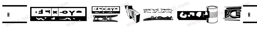 MakozinW01字体转换