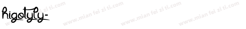 higotyly字体转换