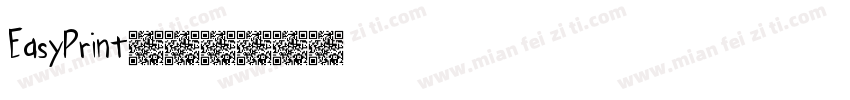 EasyPrint字体转换