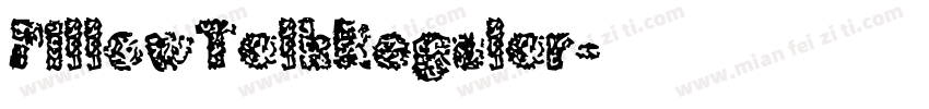 PillowTalkRegular字体转换