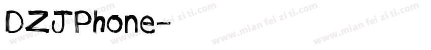 DZJPhone字体转换