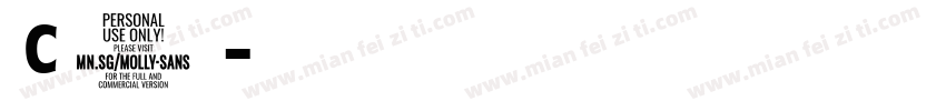 小C罗2岁啦字体转换