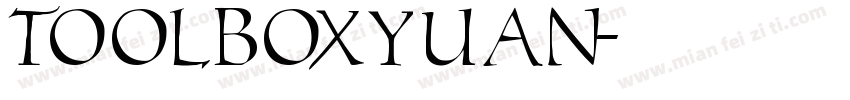 toolboxYuan字体转换