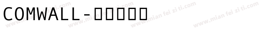 COMWALL字体转换
