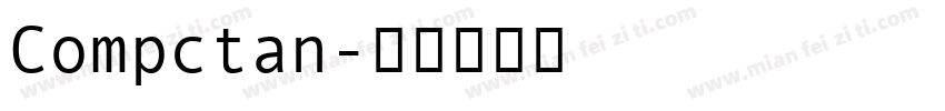 Compctan字体转换