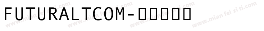 FUTURALTCOM字体转换