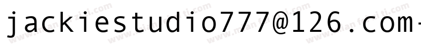 jackiestudio777@126.com字体转换