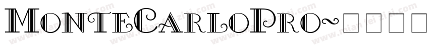 MonteCarloPro字体转换