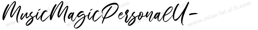 MusicMagicPersonalU字体转换