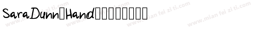 SaraDunn_Hand转换器字体转换