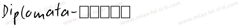 Diplomata字体转换