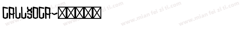 Callioca字体转换
