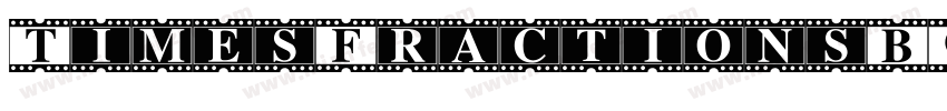 TimesFractionsBQ字体转换