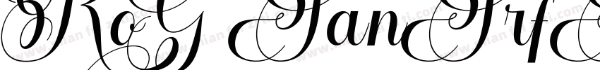 RoGSanSrfStd字体转换