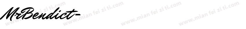 MrBendict字体转换