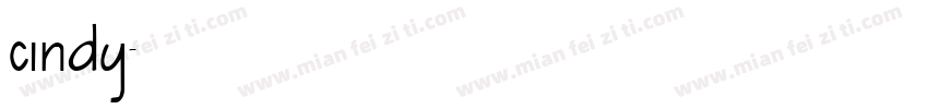cindy字体转换