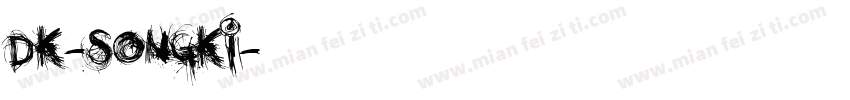 dk-songki字体转换