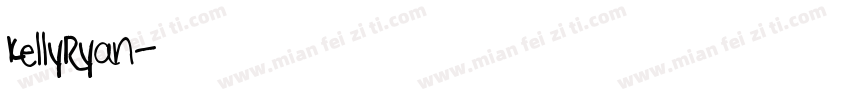 KellyRyan字体转换