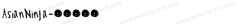 AsianNinja字体转换