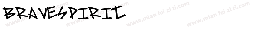 BraveSpirit字体转换