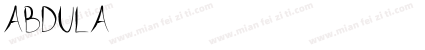 abdula字体转换