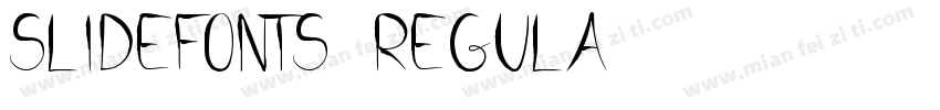 slidefonts-regula字体转换