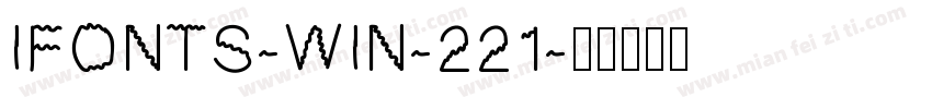 ifonts-win-221字体转换