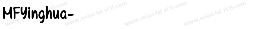 MFYinghua字体转换