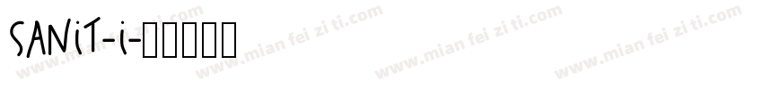SANIT-I字体转换