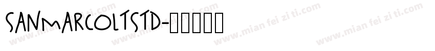 SanMarcoLTStd字体转换