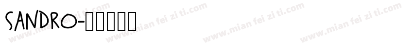 Sandro字体转换