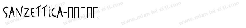 Sanzettica字体转换
