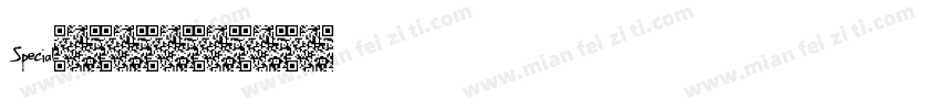 Special字体转换