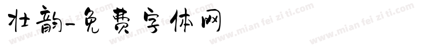 壮韵字体转换