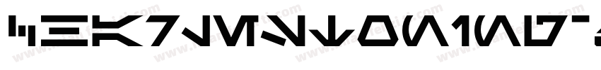 Charlestoning-z4BX字体转换