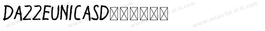 DazzeUnicasd字体转换