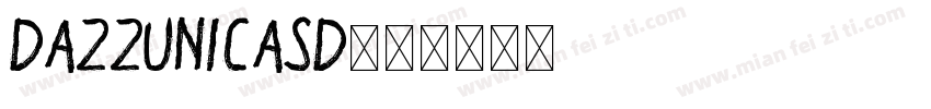 dazzUnicasd字体转换