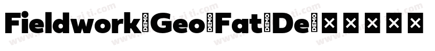 Fieldwork-Geo-Fat-De字体转换
