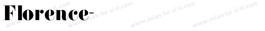 Florence字体转换