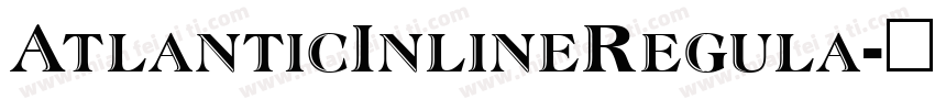AtlanticInlineRegula字体转换