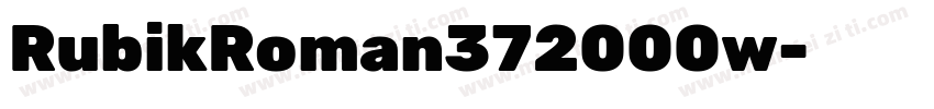 RubikRoman372000w字体转换