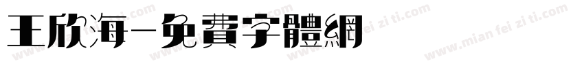 王欣海字体转换