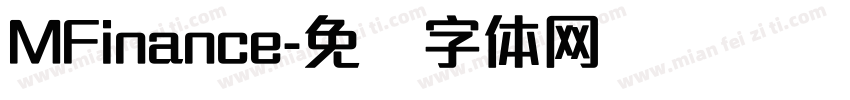 MFinance字体转换