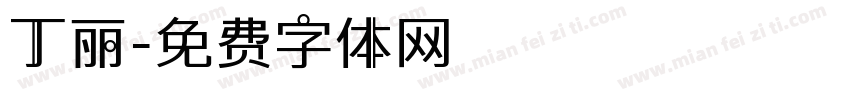 丁丽字体转换
